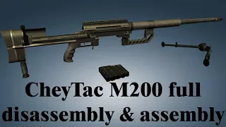CheyTac M200 Intervention: full disassembly & assembly