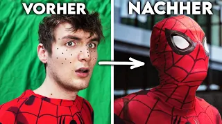 Spiderman VFX Nachstellen | Hollywood in Reallife