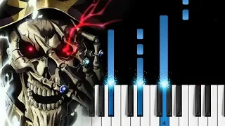 Overlord III Opening - "VORACITY" - Easy Piano Tutorial