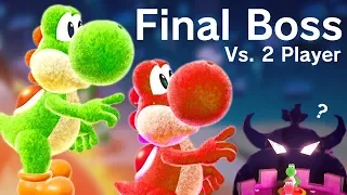 Yoshi's Crafted World - Final Boss + Ending (2 Player Co-Op)