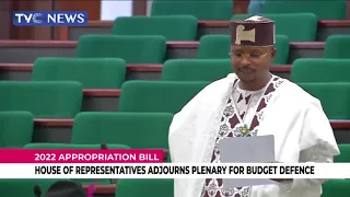 2022 Appropriation Bill: House Of Representatives Concludes Debate