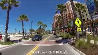 Driving Clearwater Beach, Florida Spring Break