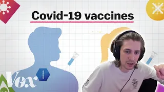 Xqc reacts to vox mRNA vaccines, explained!
