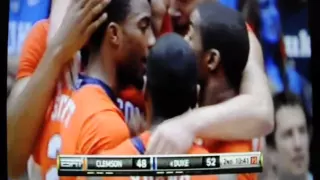 Clemson at Duke - "You Let The Whole Team Down"