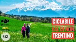 Ciclabile Val di Non - Trentino - …e che vista sulle Dolomiti di Brenta!!!