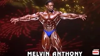 "MARVELOUS MELVIN ANTHONY" Puts On A Ridiculous Posing Routine/2001 IFBB Ironman Pro!!