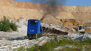 Die Feldbahn der Firma KEMAT Skalná