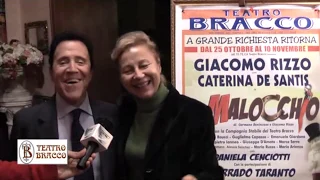 Al Teatro Bracco ritorna in scena "Il Malocchio", con Giacomo Rizzo e Caterina De Santis