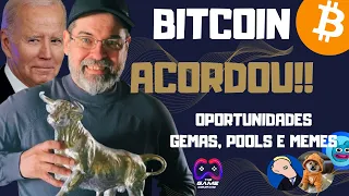 BITCOIN AGORA VAI!!! O MERCADO ESTA DANDO MUITO DINHEIRO COM AS OPORTUNIDADES GEMAS, MEMES E POOLS