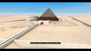 DIGITAL GIZA: Giza 3D - Tour of the Menkaure Pyramid Complex