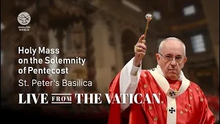 Holy Mass on the Solemnity of Pentecost || LIVE from Vatican || May 19 , 2024