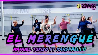 EL MERENGUE || Manuel Turizo Ft Marshmello || Zumba