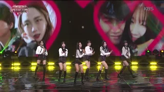 2017 KBS가요대축제 Music Festival - 여자친구 - 오늘부터 우리는 (Me Gusta Tu - GFRIEND). 20171229