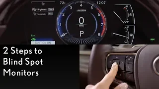 How-To Operate Blind Spot Monitors | Lexus