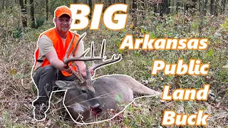 BIG Public Land Arkansas Buck - Deer Season 2022 Ep. 3