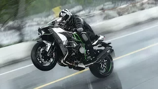 Kawasaki H2 370 km/h !!!