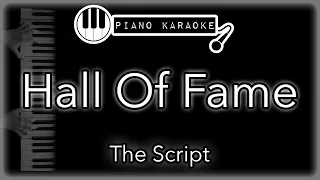 Hall Of Fame - The Script - Piano Karaoke Instrumental