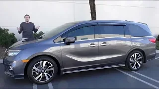 Вот обзор минивэна Honda Odyssey за $50 000