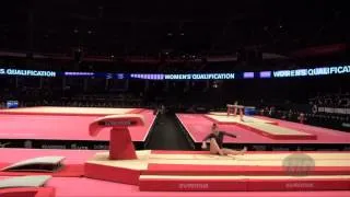 LLOYD Morgan (CAY) - 2015 Artistic Worlds - Qualifications Vault 1