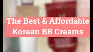 Best Affordable Korean BB Creams