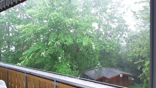 Hagel in Kempten am 2019 06 10