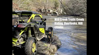 Mill Creek Arkansas UTV part 2 2022. Overlook, hill climbs, creek riding