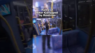 Biker Trapped Inside Bus! Part 2