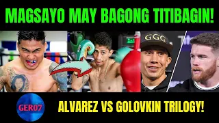 Magsayo muling lalaban,alvarez vs Golovkin