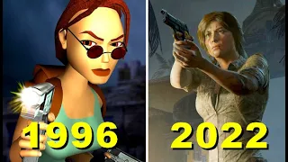 Tomb Raider Games Evolution (1996-2022)