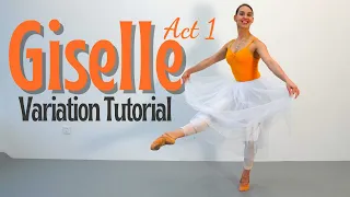 Intermediate Gisselle Act 1 Variation Tutorial | Ballet For All Variation Tutorial 2021