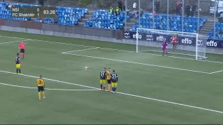 Лига Европы. Рунавик — Шахтёр. Гол Старгородский 0:2