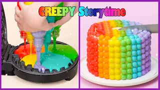 😵 CREEPY Storytime 🌈 Top Satisfying Rainbow Cake Decorating Ideas For Sweet Party