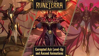 Legends of Runeterra - Corrupted Azir Level-Up Animation