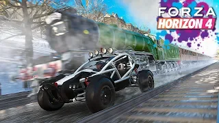 Что быстрее Багги или Поезд в Forza Horizon 4?!