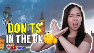 DON'T DO THESE in the UK | Filipino UK Nurse | Danica Haban