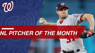 Max Scherzer wins NL Pitcher of the Month honor