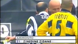 Zidane vs Parma (2000-01 Serie A 10R)