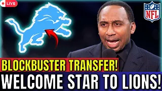 🔥 BLOCKBUSTER MOVE! DETROIT LIONS WELCOME NEW STAR WIDE RECEIVER FROM QUARTERBACK! LIONS NEWS TODAY