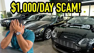 Why you should NEVER rent an exotic car (industry exposed)