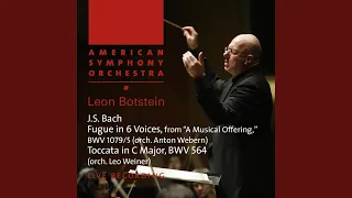 Toccata in C Major, BWV 564 (Live)