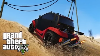 GTA 5 - OFF-ROAD SMART CAR?! Insane Mudding & Hill Climbing! (GTA V PC Mods)