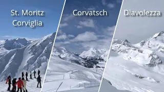 St Moritz & Engadin (Corviglia, Corvatsch and Diavolezza), Switzerland - Skiing (11-14.03.2024)