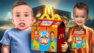 Do Not Order Vlad and Niki McDonald's Happy Meal at 3AM!