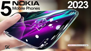 TOP 5 New NOKIA Smartphones 2023 - Latest Mobile Phones 2023