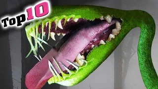 Top 10 CREEPY Plants You Won't Believe Actually Exist!