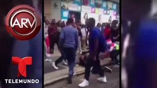 Un joven estudiante recibe una brutal paliza en las calles de Brooklyn, Nueva York | ARV | Telemundo