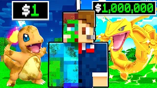 $1 Vs $1,000,000 PIXELMON!