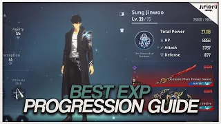 BEST EXP PROGRESSION GUIDE FOR F2P! | Solo Leveling: Arise