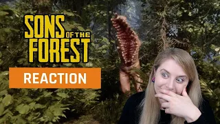 My reaction to the Sons of the Forest Official Gameplay Trailer | GAMEDAME REACTS