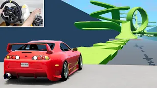 Supra vs The Hardest Map in BeamNG